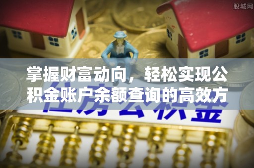 台北掌握财富动向，轻松实现公积金账户余额查询的高效方式