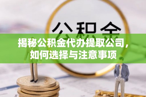 台北揭秘公积金代办提取公司，如何选择与注意事项